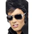 Okuliare Elvis Presley strieborné