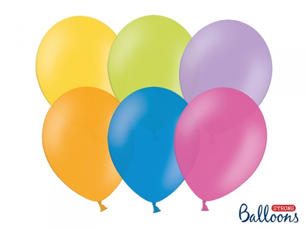 Balóniky Strong - farebné pastelové