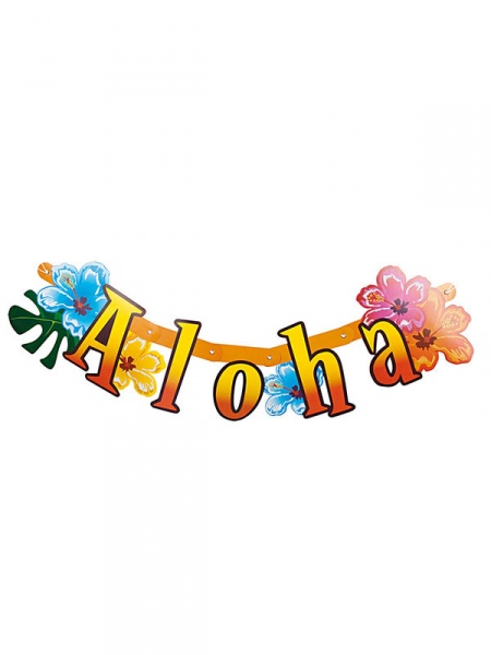 Havajský nápis - Aloha